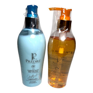 Predire Facial Milk Purifying Cleanser & Vitamin C & E Toner Bundle *Retail $330